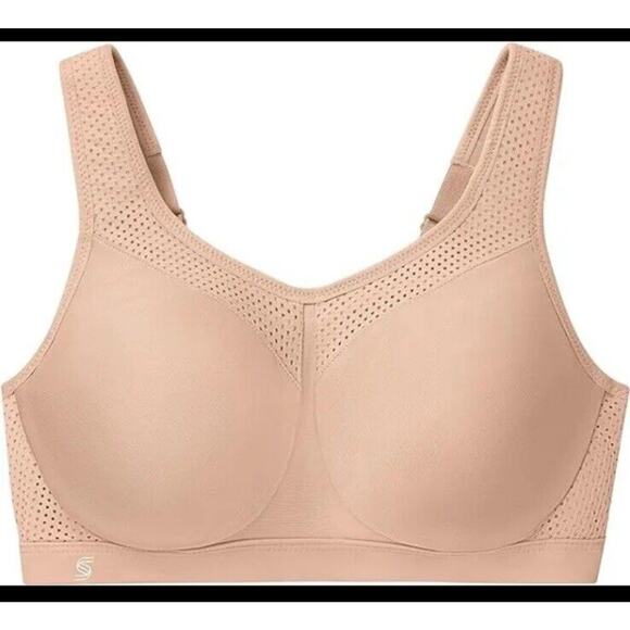 Glamorise Women's Plus Size Hi-Impact Sports Bra Underwire #9066 38C - Picture 1 of 11